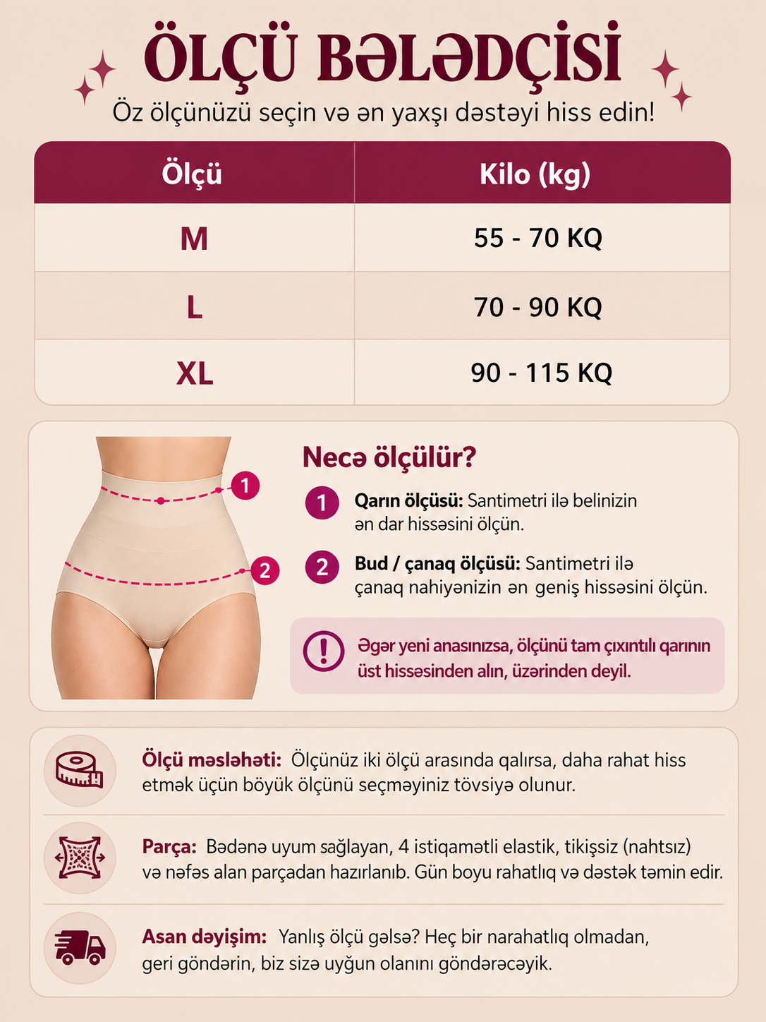 FormaLift™ - Lazer kəsim toparlayıcı