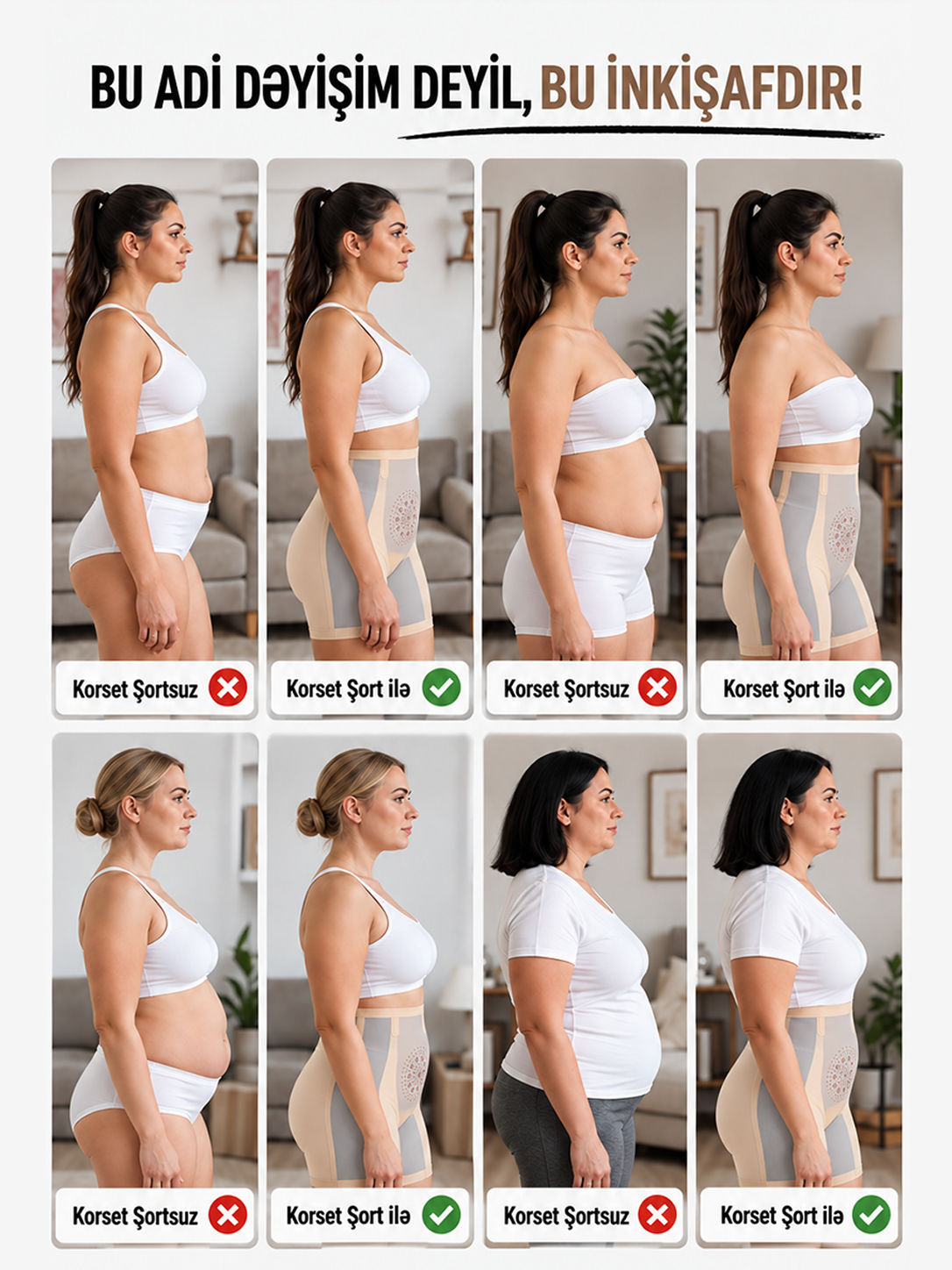 FormaLift™ - Korset Şort